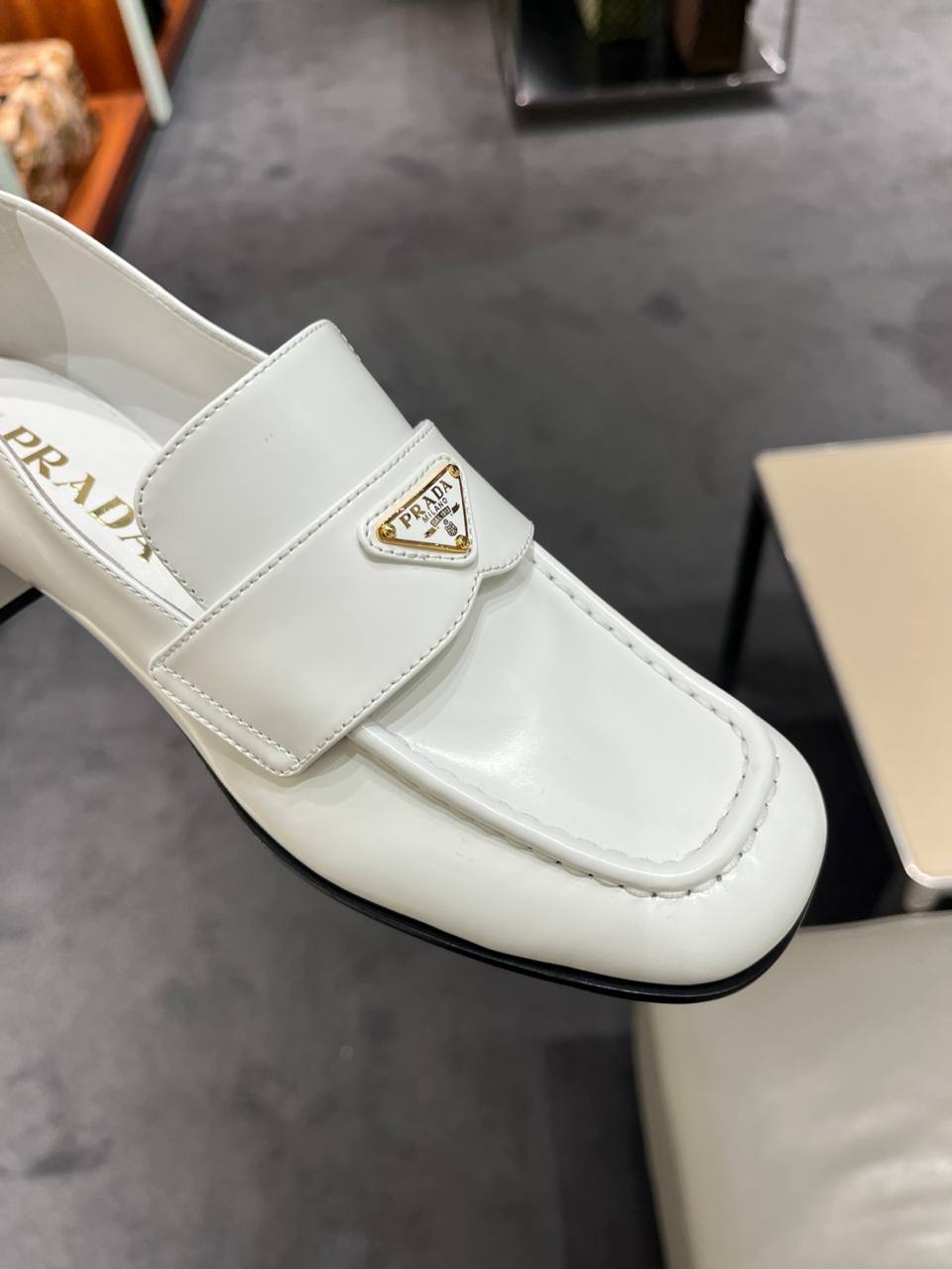 PRADA Loafers side view - Women's luxury Shoes