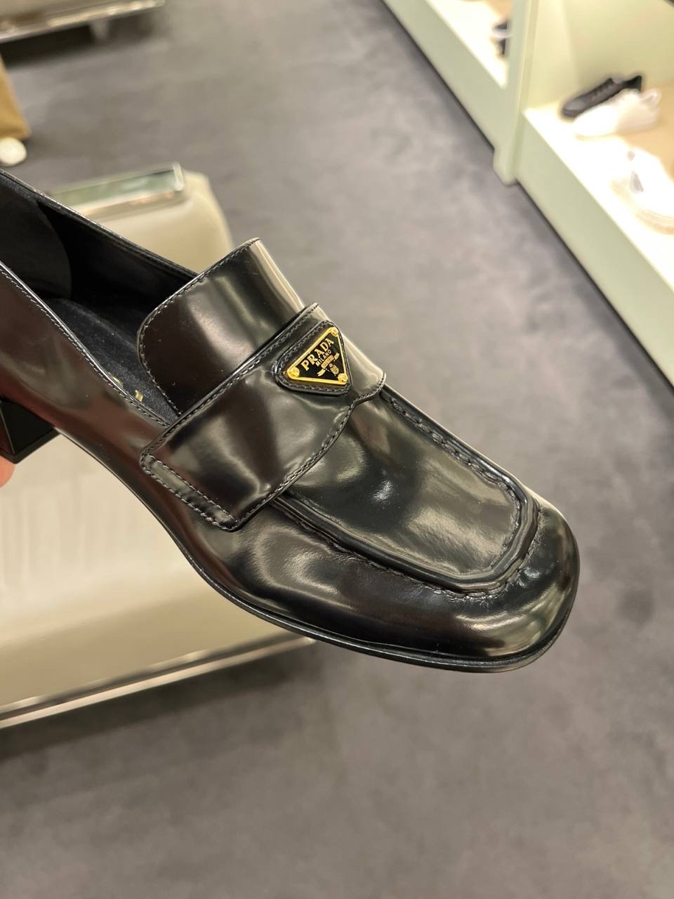 PRADA Loafers side view - Women's luxury Shoes