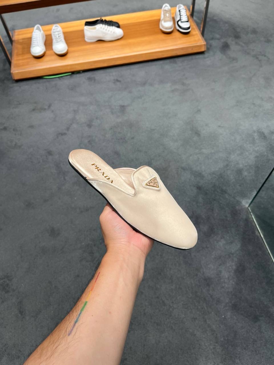 PRADA Mules front view - Women's luxury Shoes