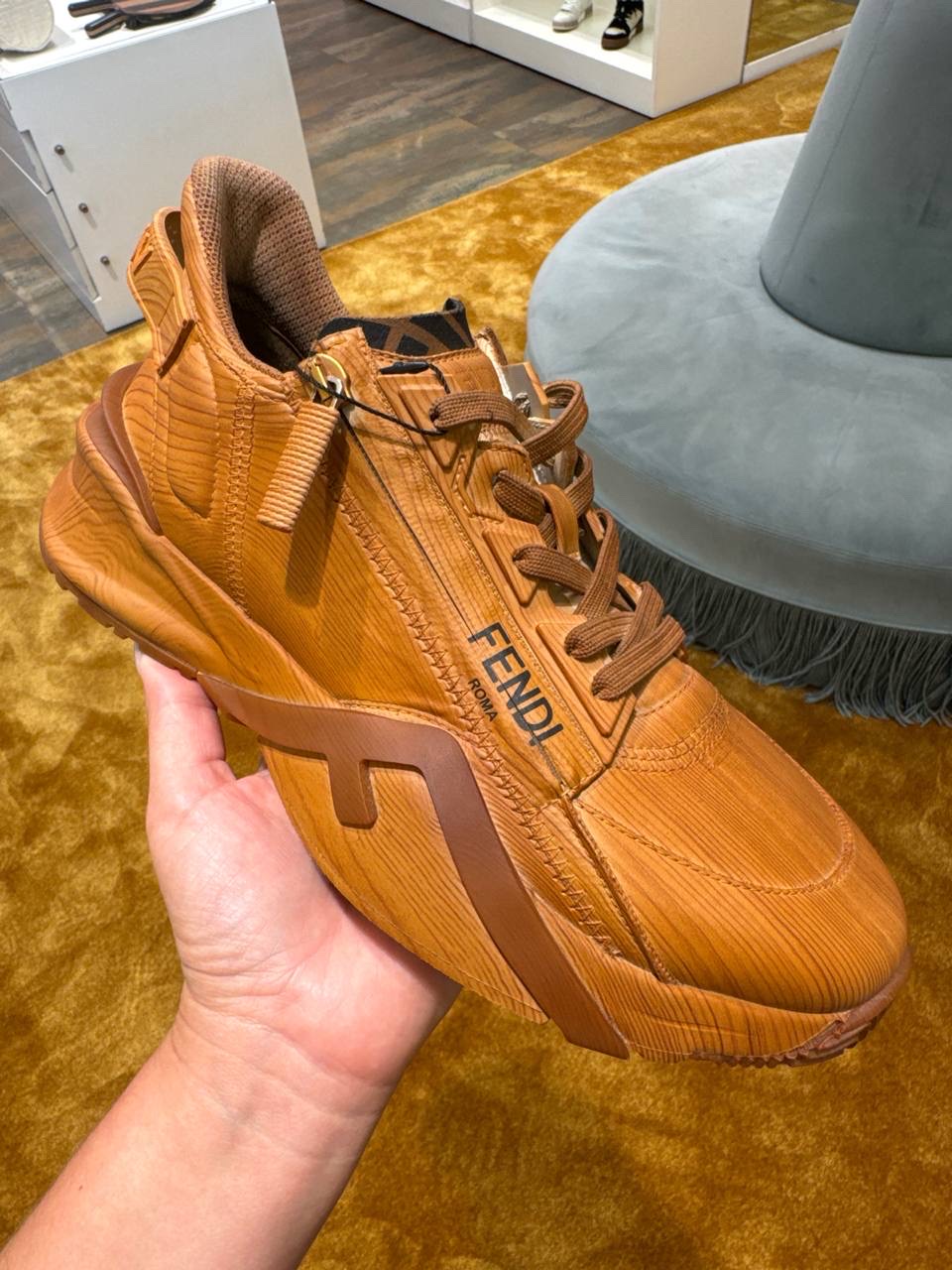 FENDI Sneakers front view - Men's luxury Shoes