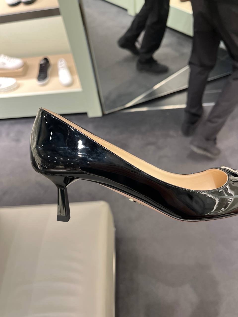 PRADA Pumps side view - Women's luxury Shoes