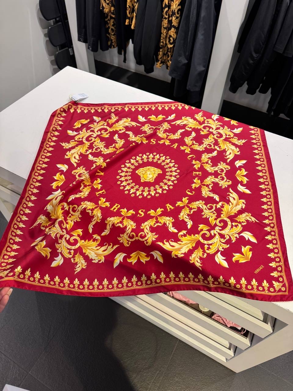 VERSACE Scarves front view - Women's luxury Accessories