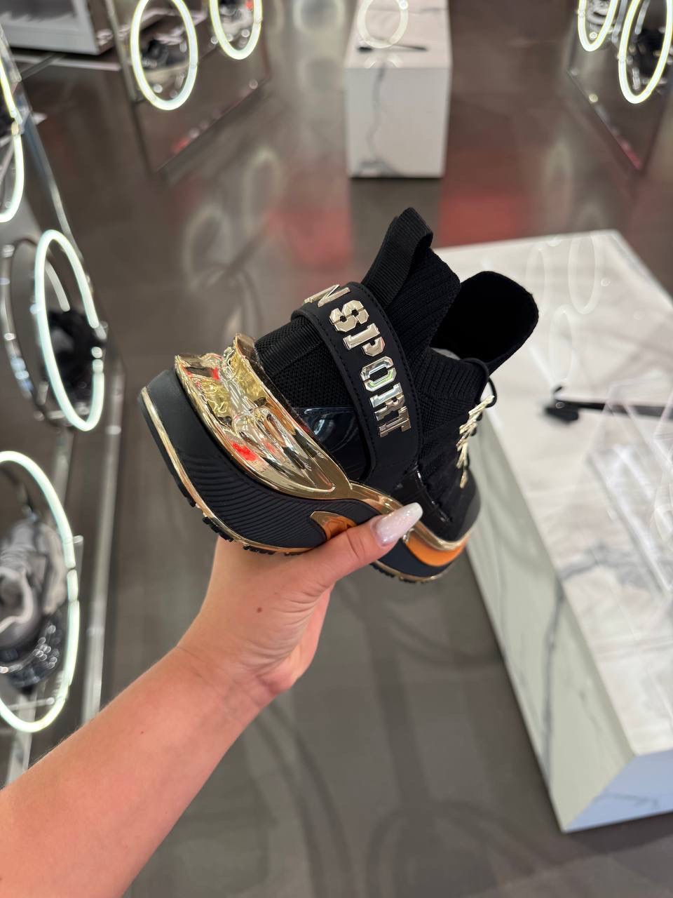 PLEIN SPORT Sneakers side view - Women's luxury Shoes
