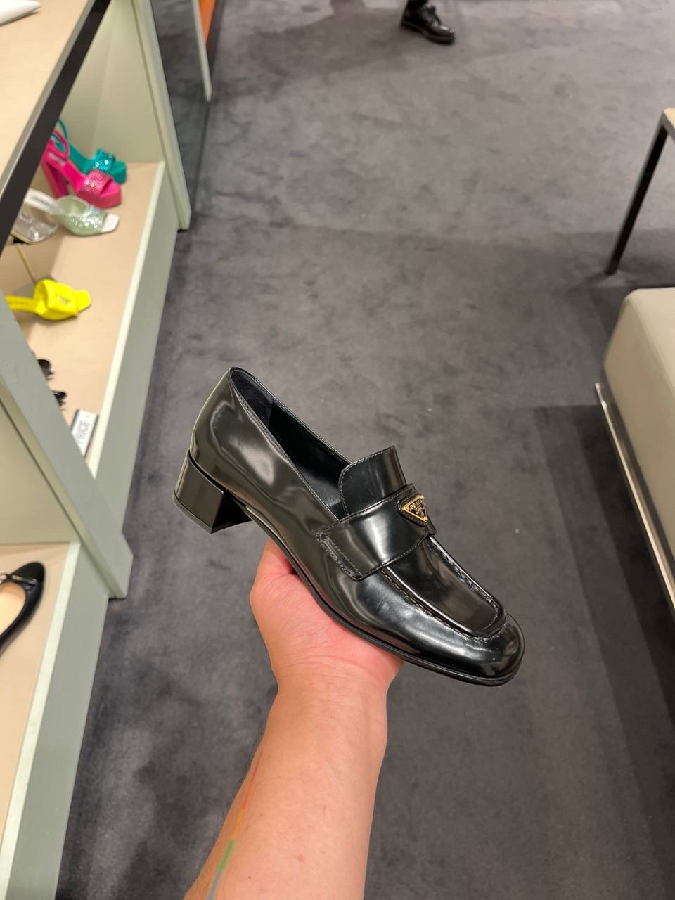 PRADA Loafers front view - Women's luxury Shoes
