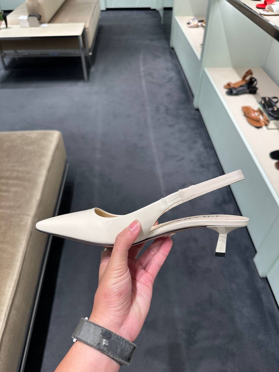 PRADA Sandals side view - Women's luxury Shoes
