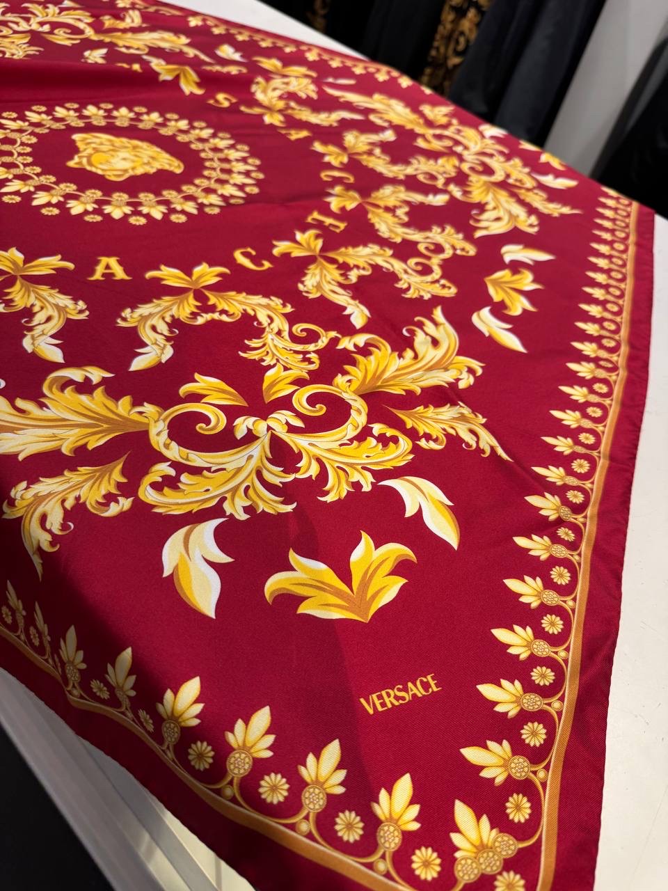 VERSACE Scarves side view - Women's luxury Accessories