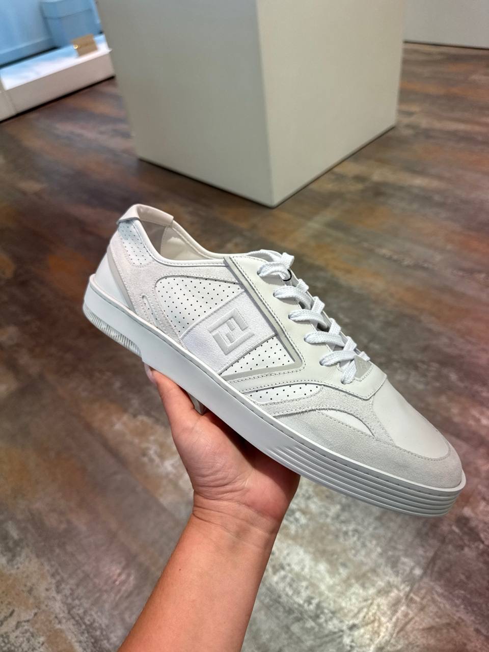 FENDI Sneakers front view - Men's luxury Shoes