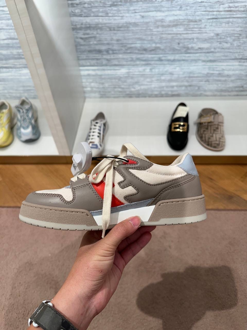 FENDI Sneakers side view - Women's luxury Shoes