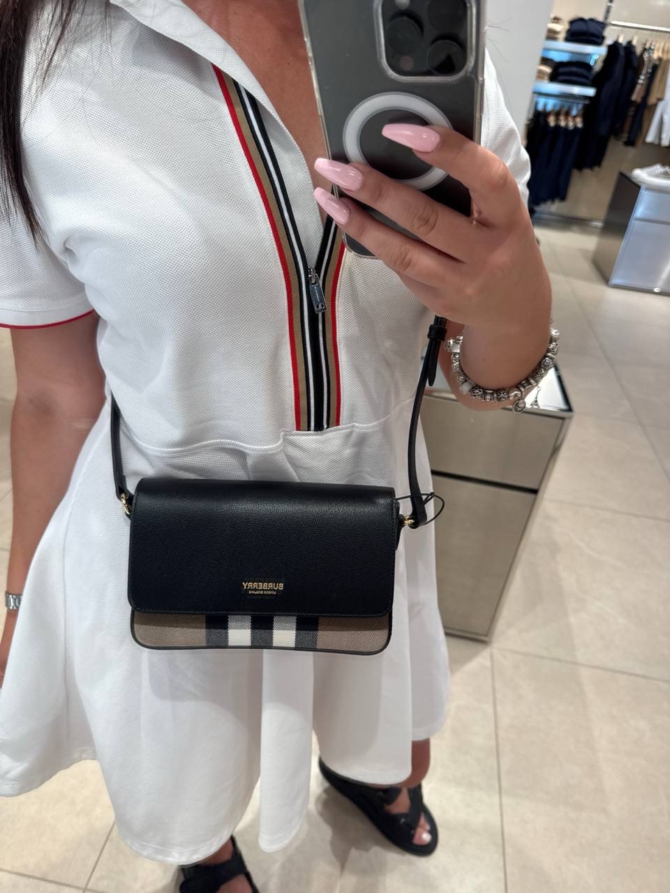 BURBERRY Crossbody bags front view - Women's luxury Bags