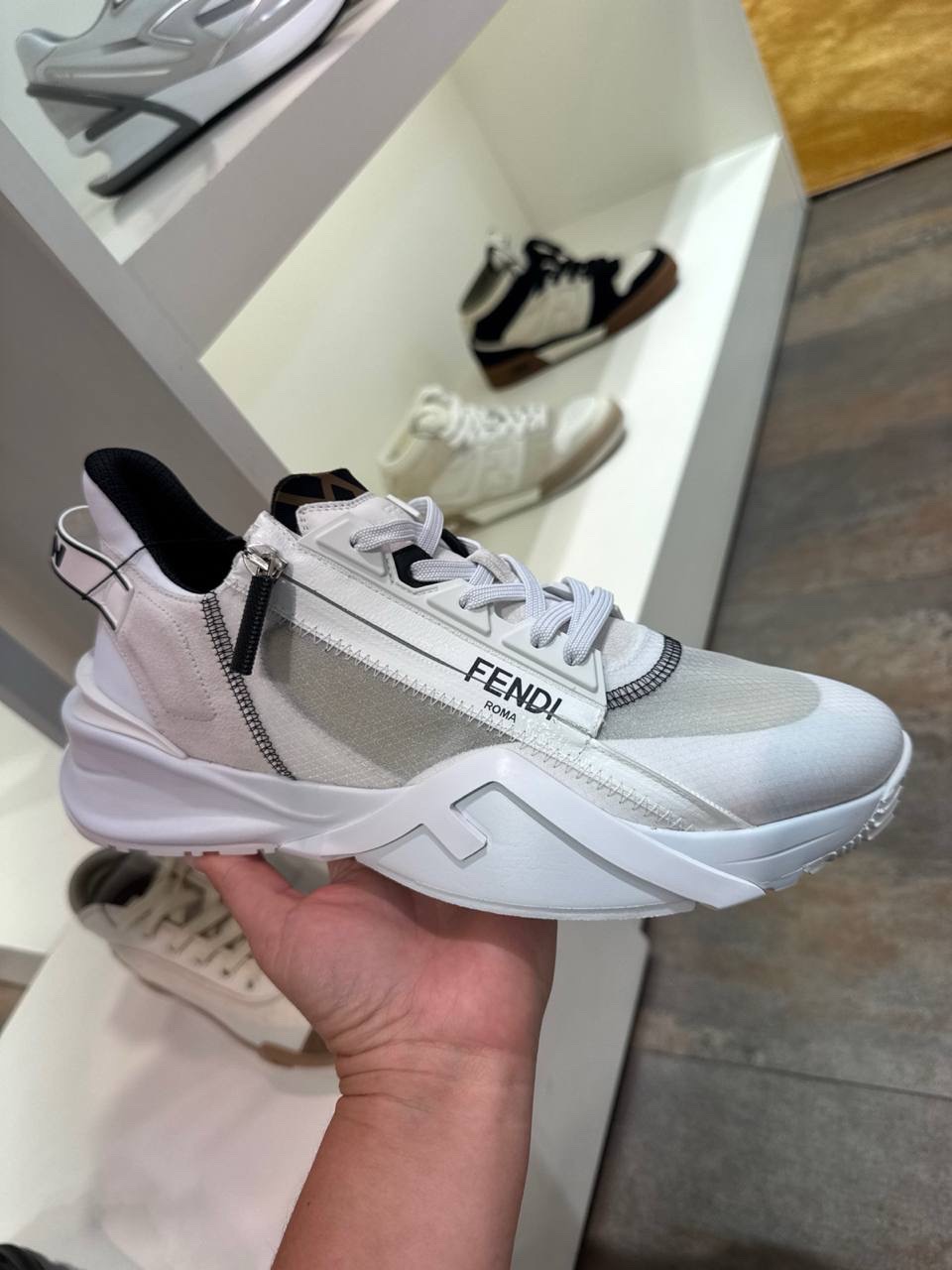 FENDI Sneakers front view - Men's luxury Shoes