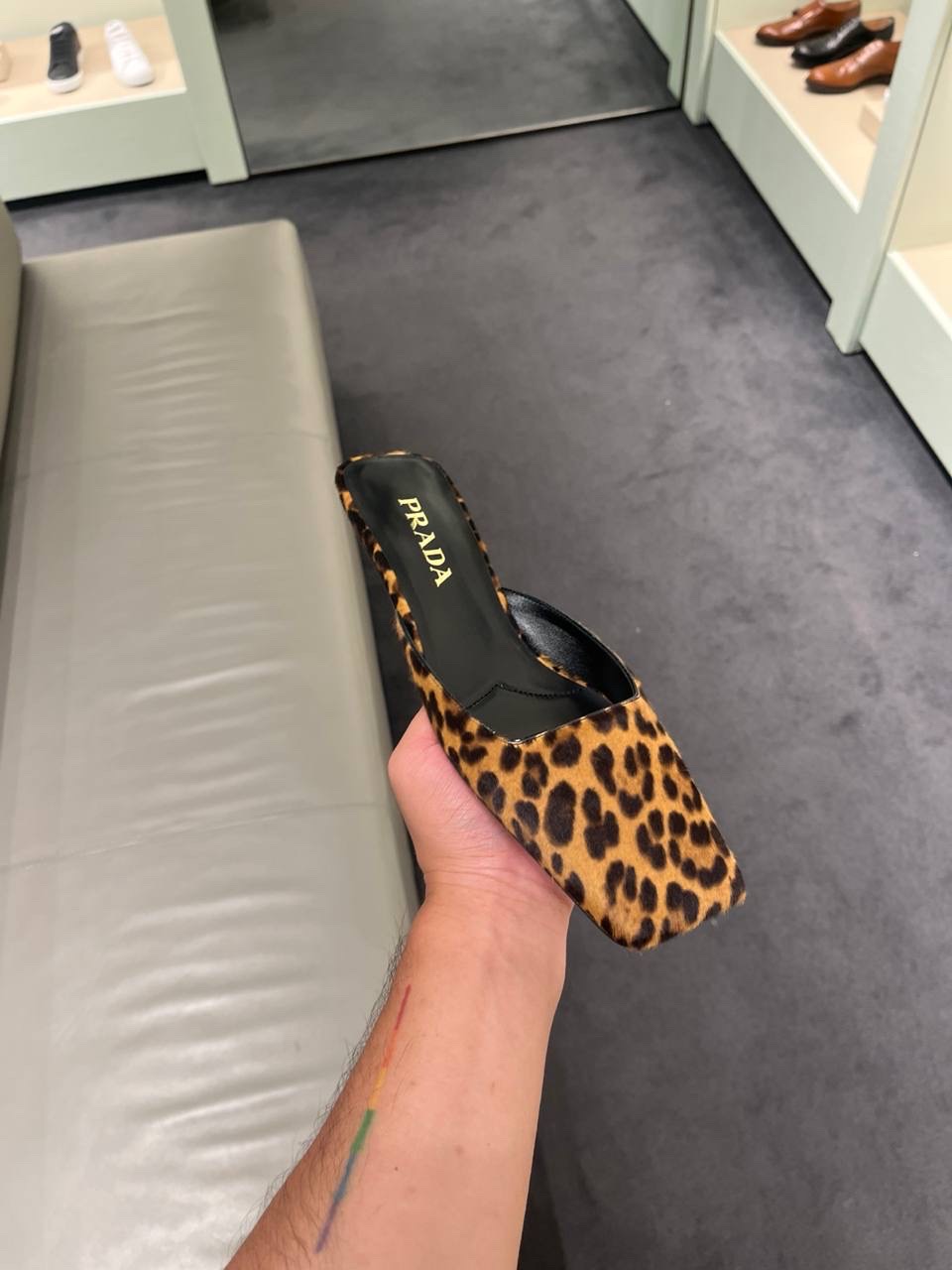PRADA Mules side view - Women's luxury Shoes