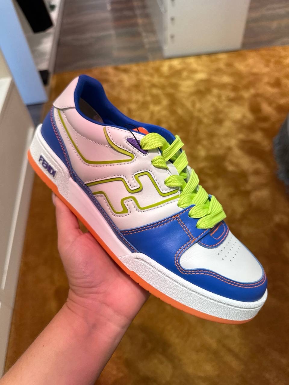 FENDI Sneakers front view - Men's luxury Shoes