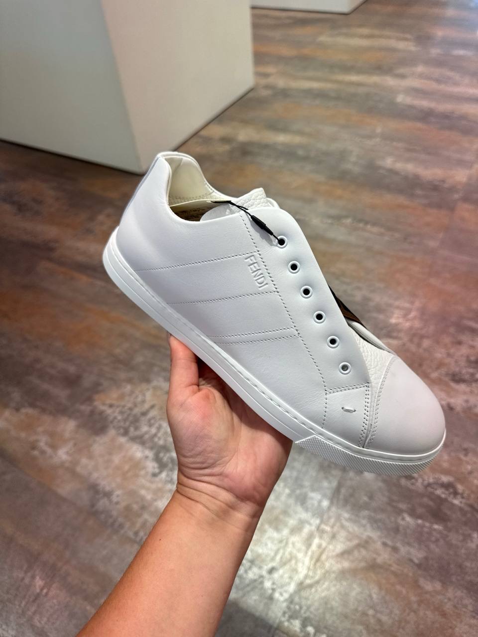 FENDI Sneakers side view - Men's luxury Shoes