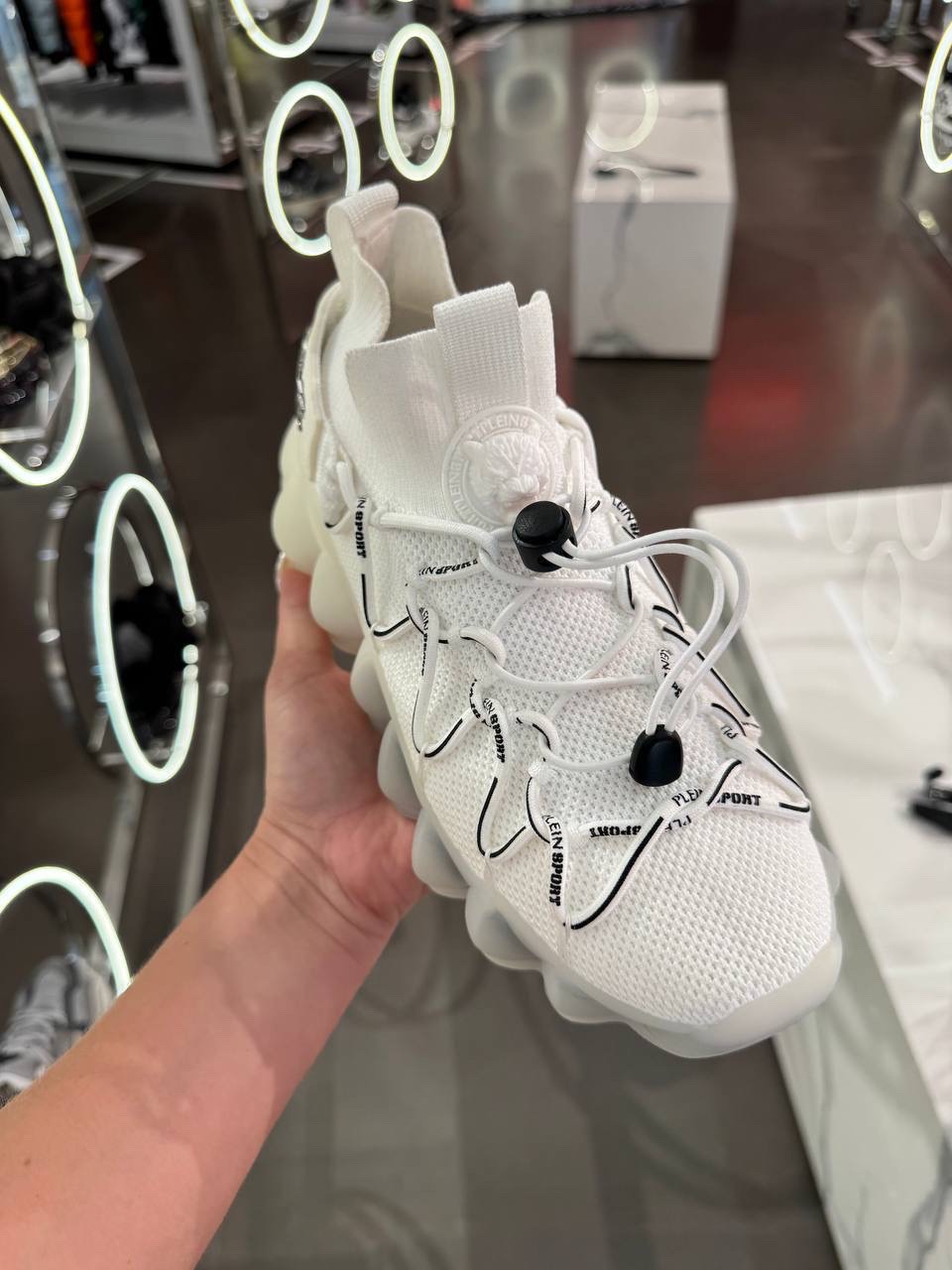 PLEIN SPORT Sneakers side view - Women's luxury Shoes