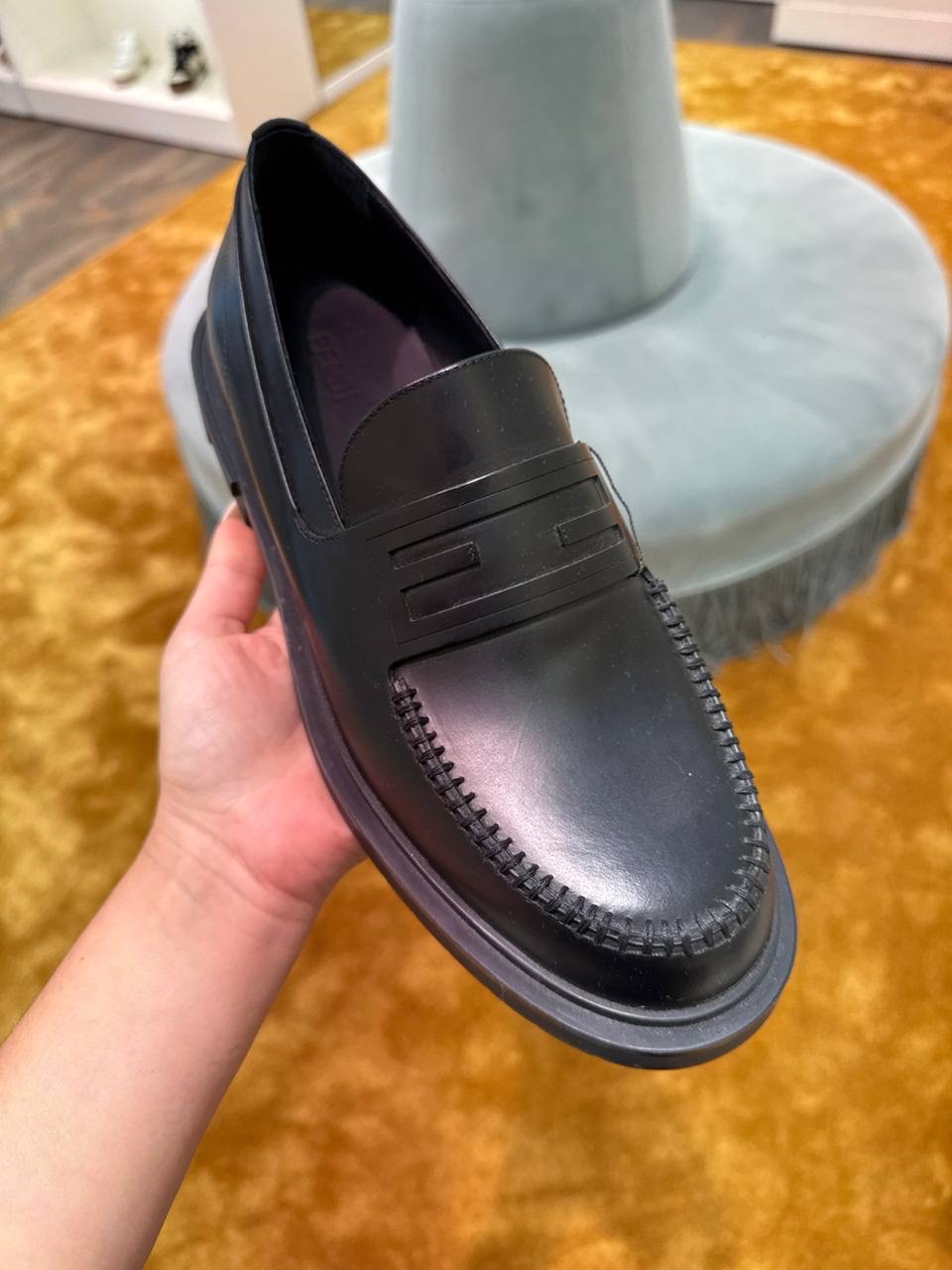 FENDI Loafers side view - Men's luxury Shoes