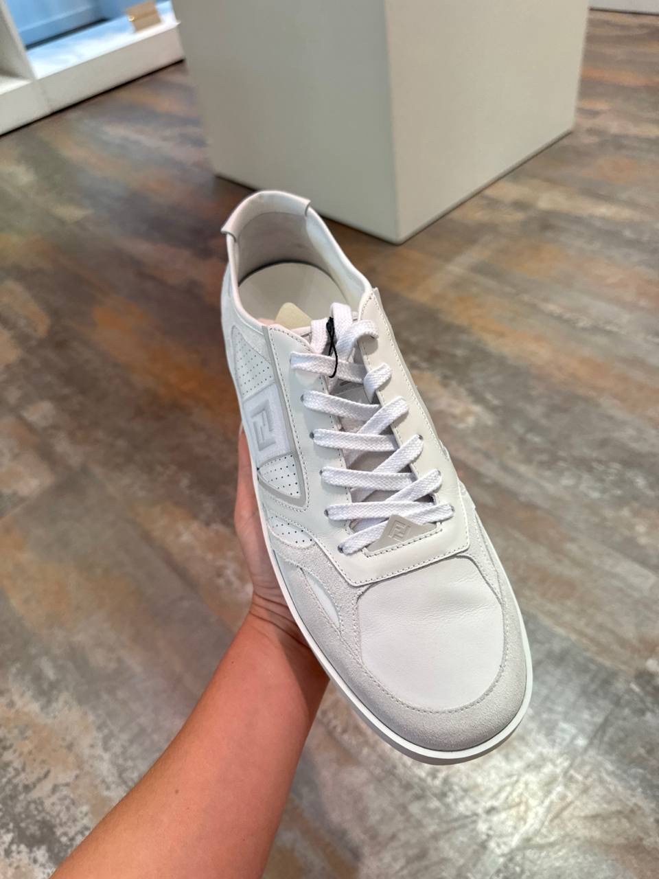 FENDI Sneakers side view - Men's luxury Shoes