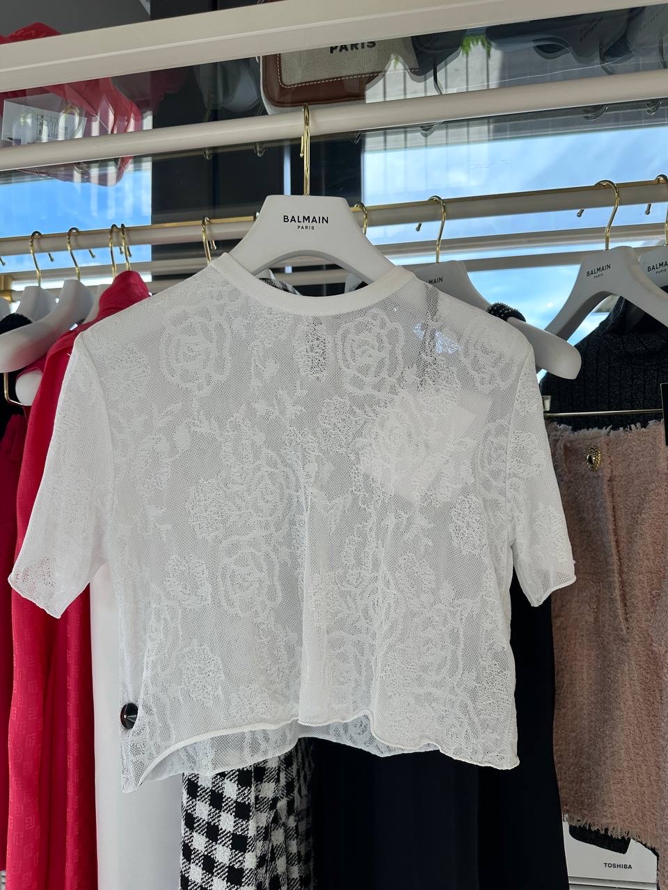 BALMAIN Tops side view - Women's luxury Clothes
