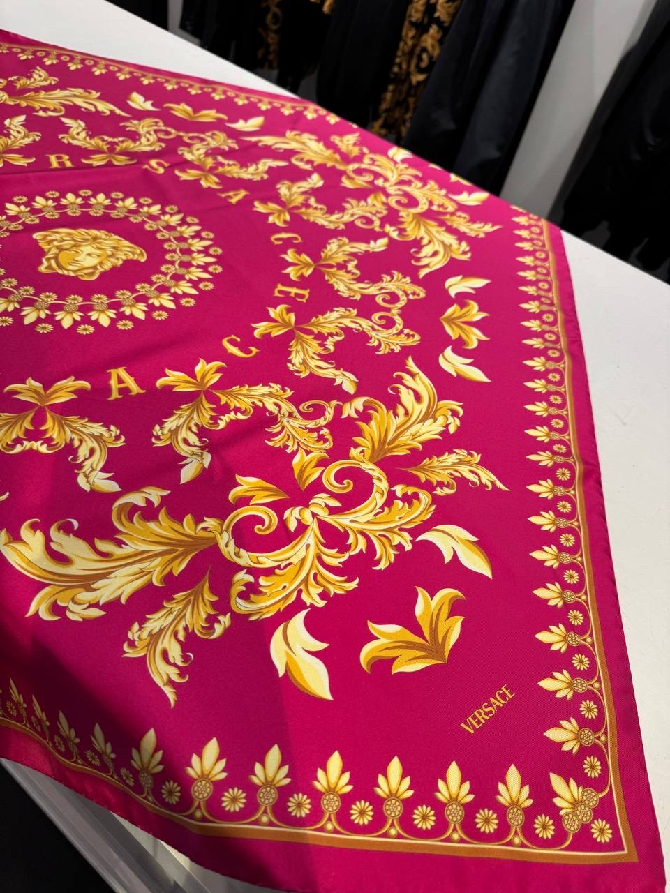 VERSACE Scarves side view - Women's luxury Accessories