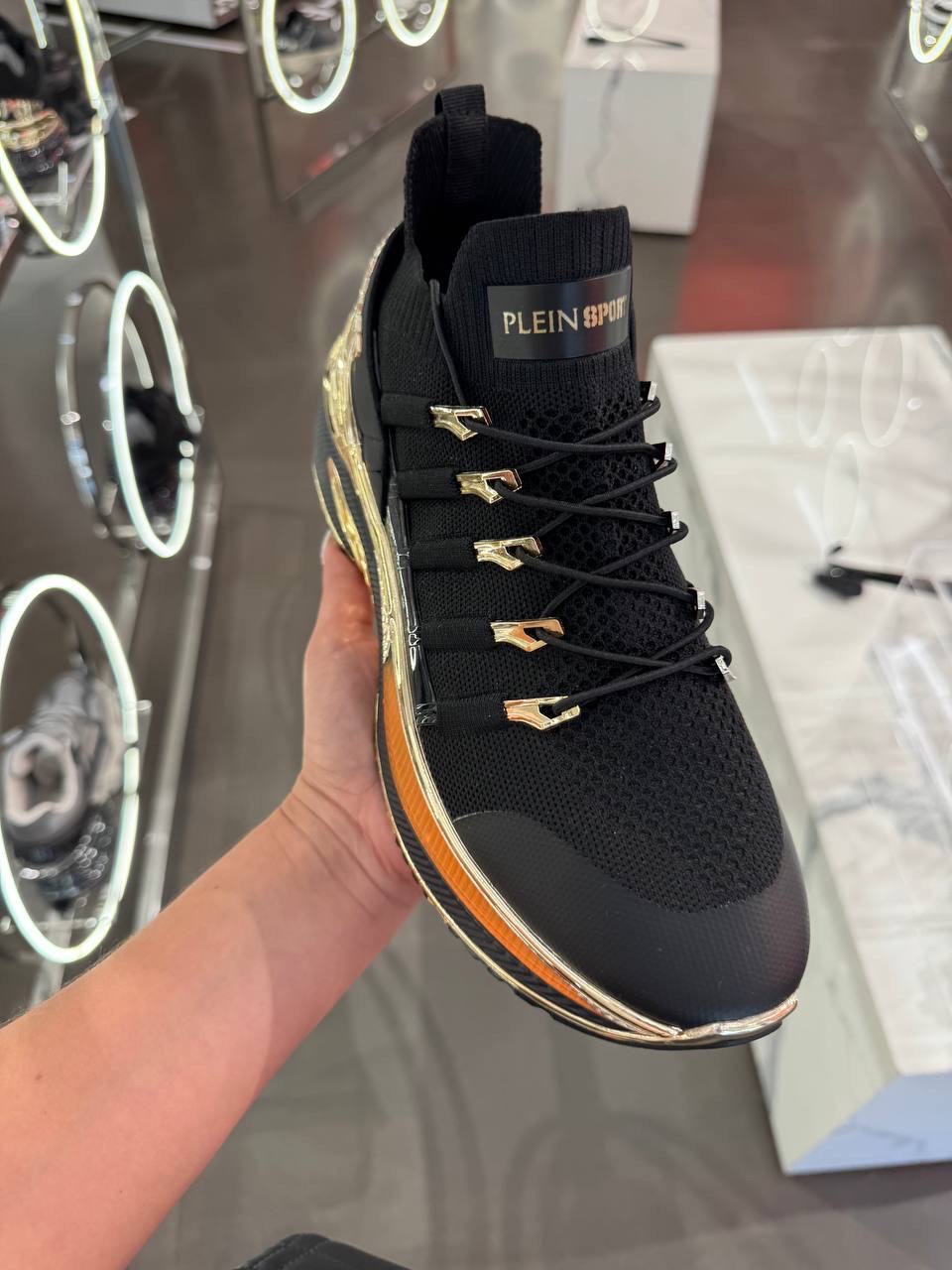 PLEIN SPORT Sneakers side view - Women's luxury Shoes