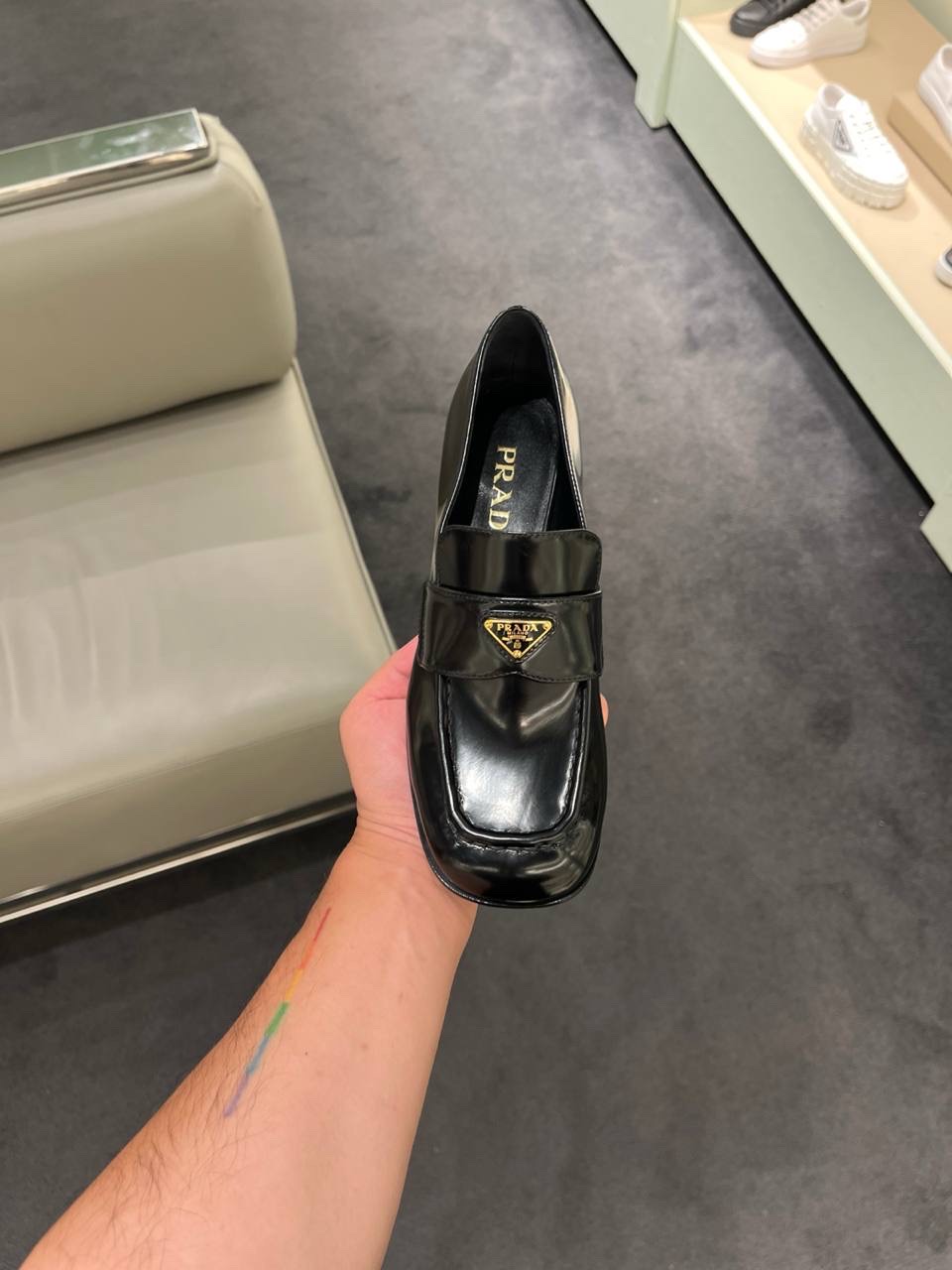 PRADA Loafers side view - Women's luxury Shoes