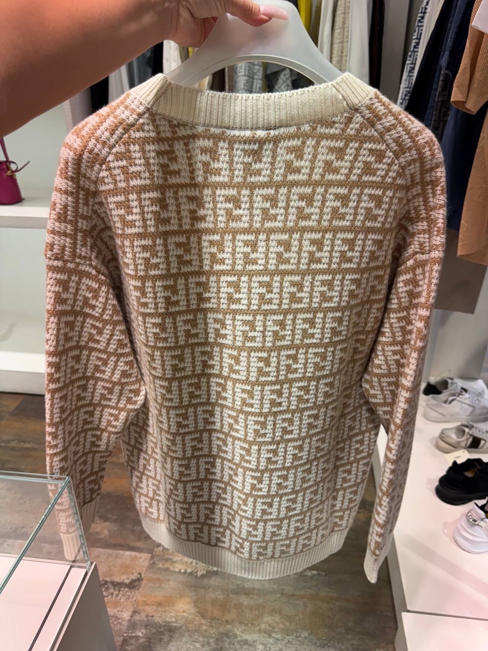 FENDI Cardigans side view - Women's luxury Clothes