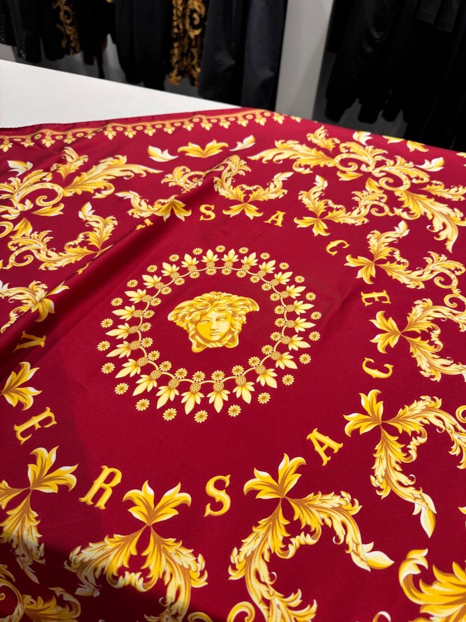 VERSACE Scarves side view - Women's luxury Accessories
