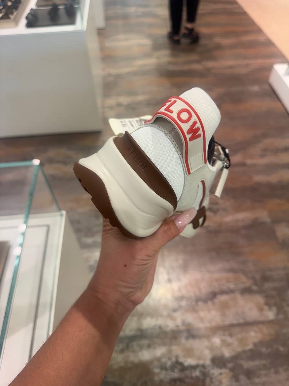 FENDI Sneakers side view - Women's luxury Shoes