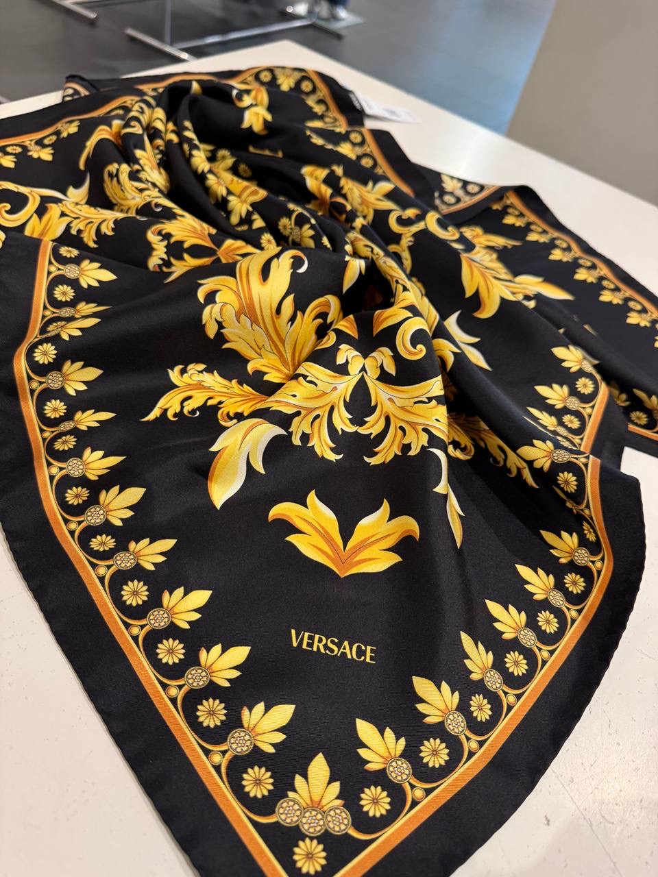 VERSACE Gloves side view - Women's luxury Accessories