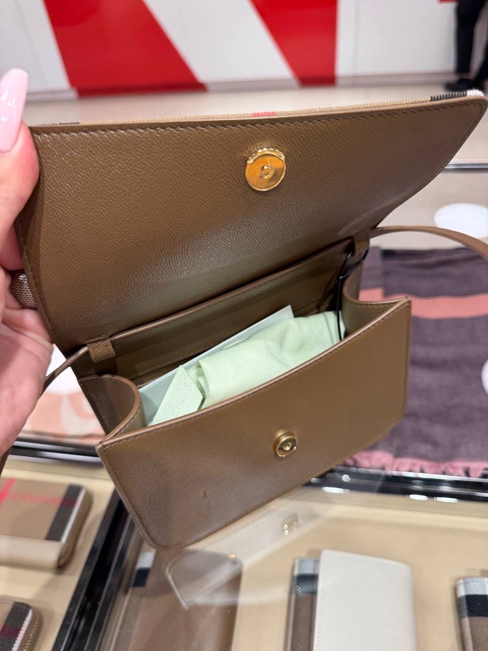 BURBERRY Crossbody bags side view - Women's luxury Bags
