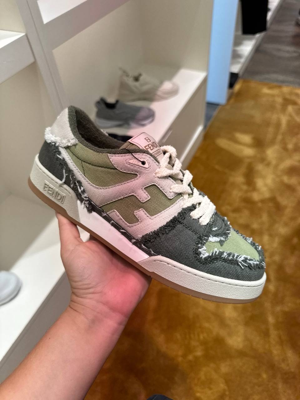 FENDI Sneakers front view - Men's luxury Shoes