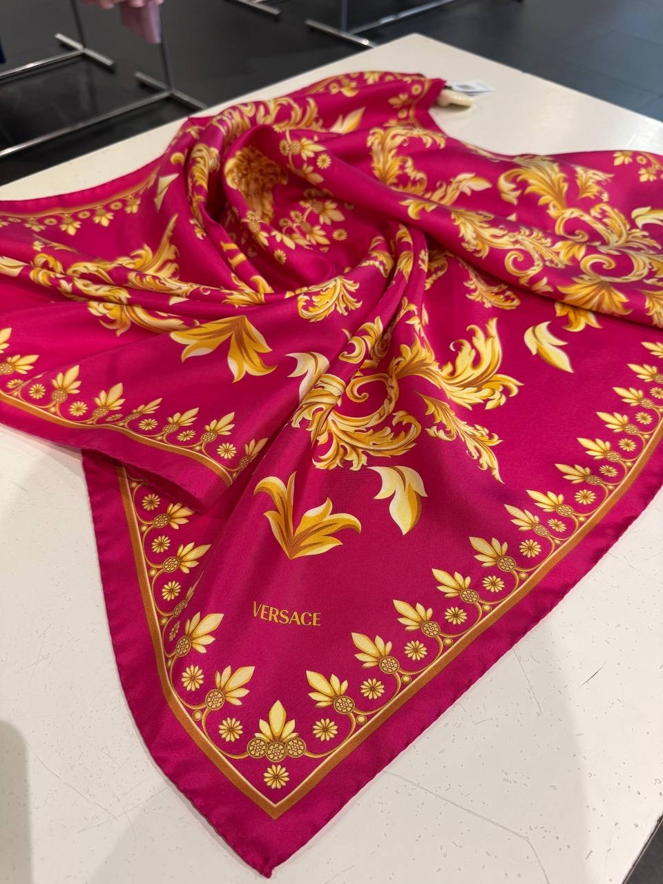 VERSACE Scarves side view - Women's luxury Accessories