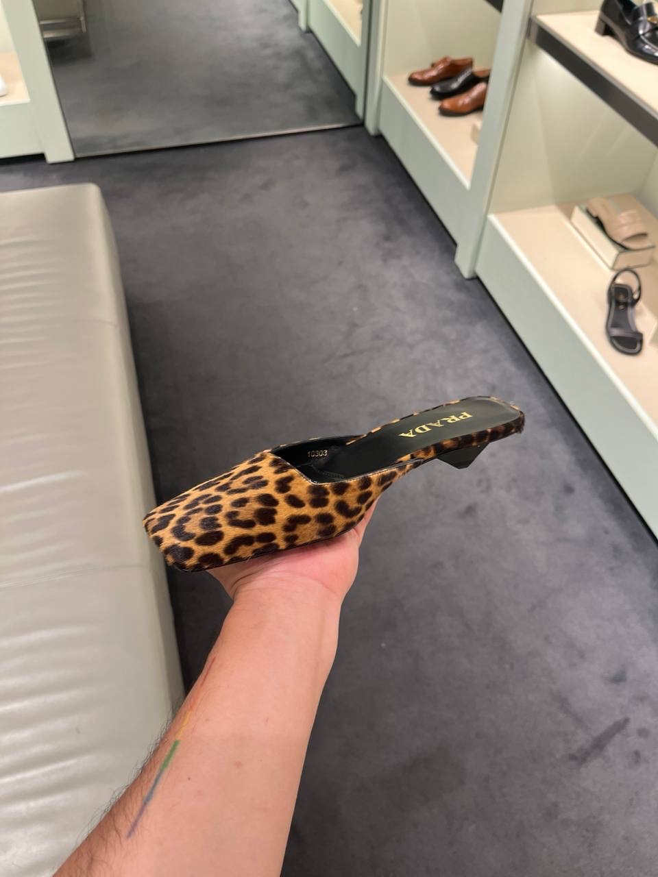 PRADA Mules side view - Women's luxury Shoes