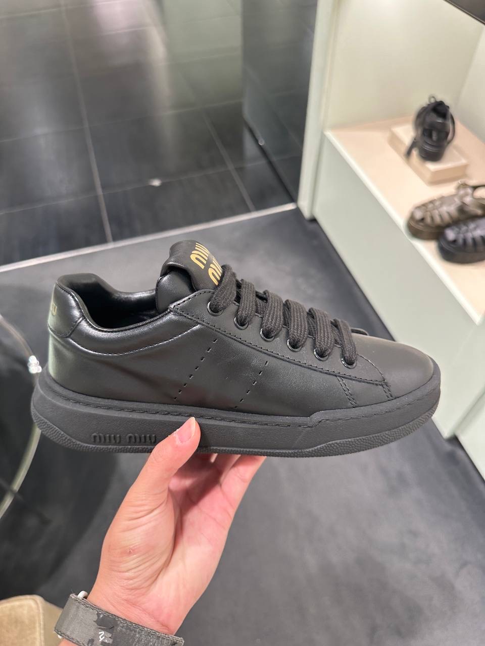 MIU MIU Sneakers front view - Women's luxury Shoes