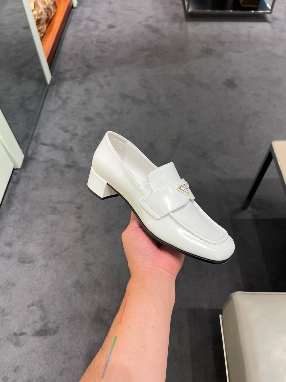 PRADA Loafers front view - Women's luxury Shoes