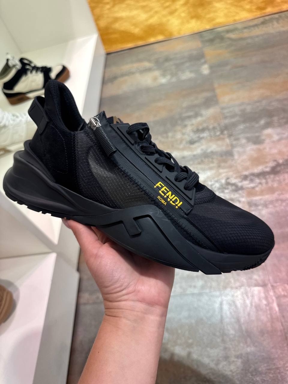 FENDI Sneakers front view - Men's luxury Shoes