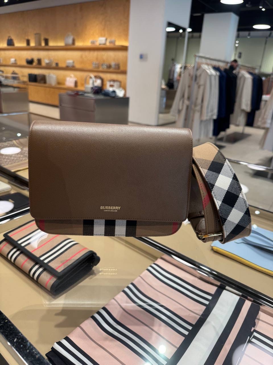 BURBERRY Crossbody bags side view - Women's luxury Bags