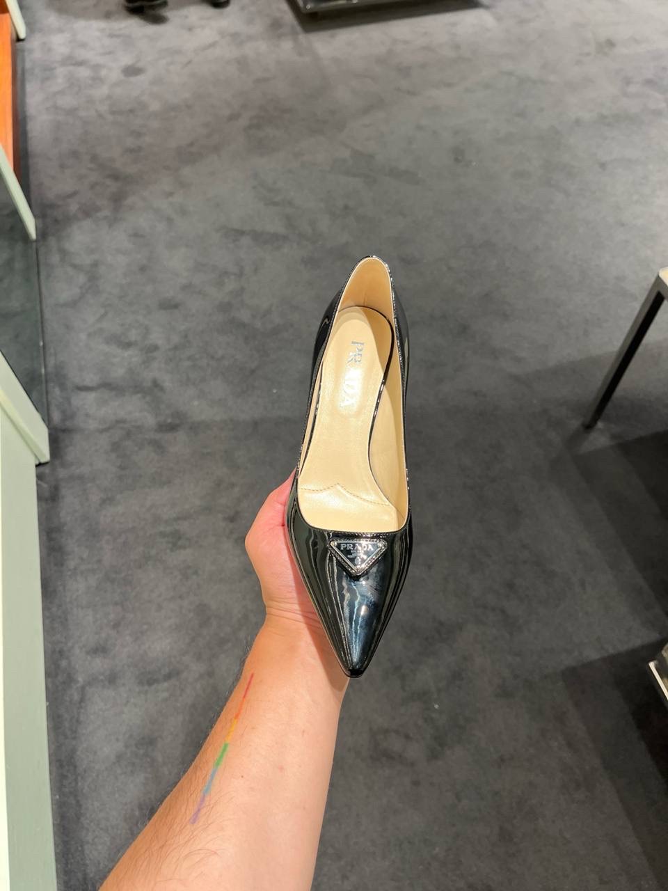 PRADA Pumps side view - Women's luxury Shoes