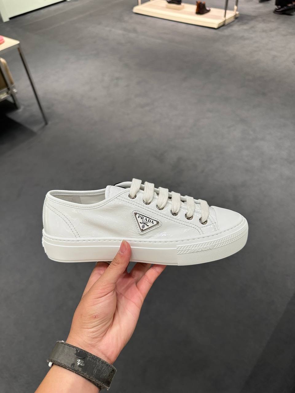 PRADA Sneakers front view - Women's luxury Shoes