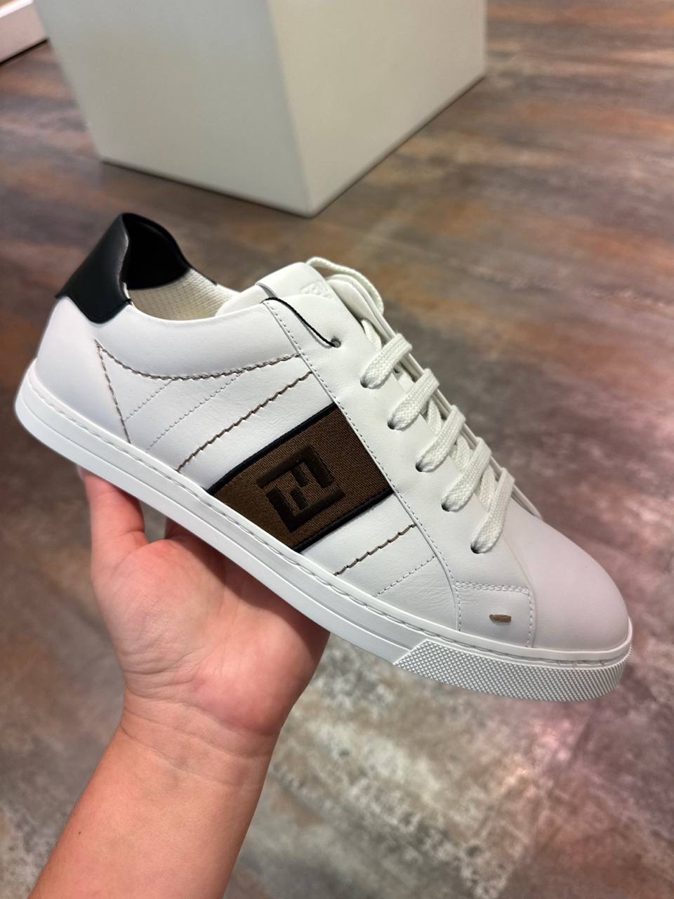 FENDI Sneakers front view - Men's luxury Shoes