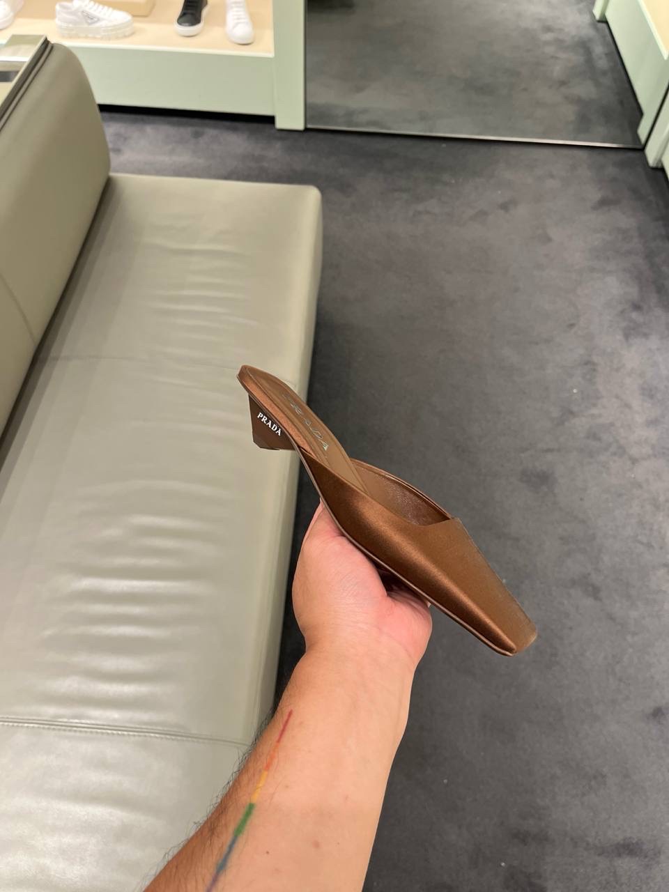 PRADA Mules front view - Women's luxury Shoes