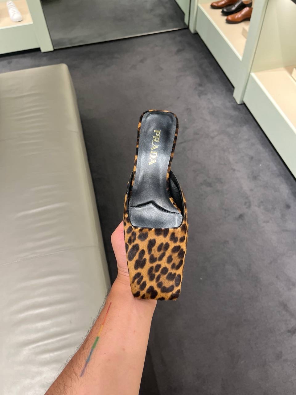 PRADA Mules side view - Women's luxury Shoes