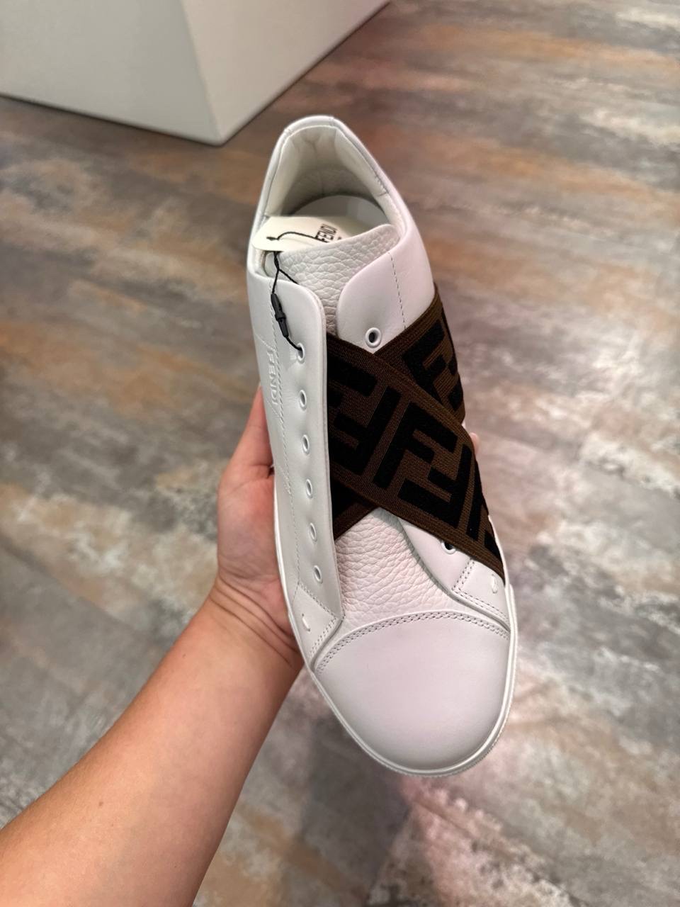 FENDI Sneakers side view - Men's luxury Shoes