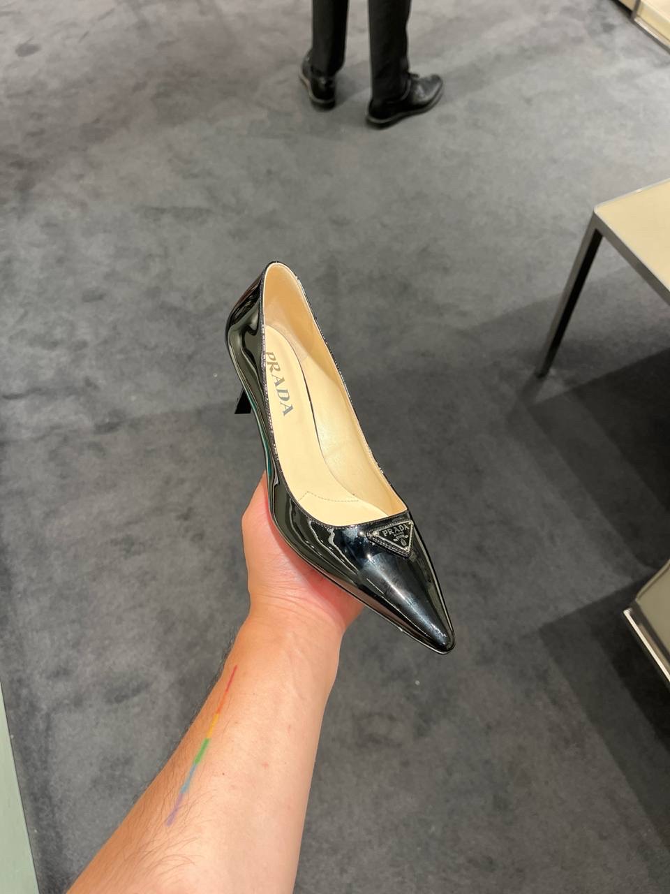 PRADA Pumps side view - Women's luxury Shoes