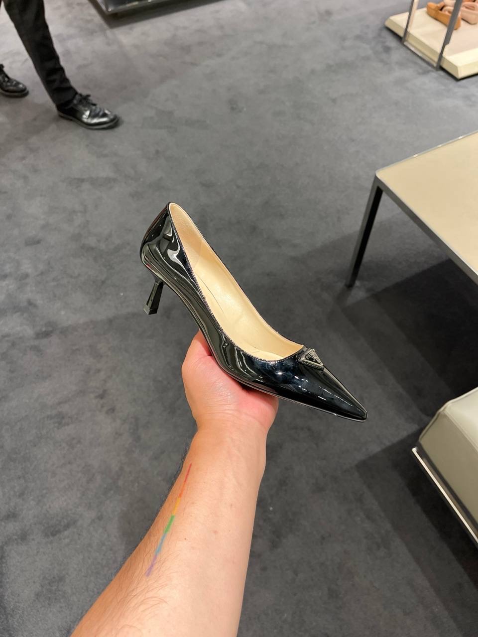 PRADA Pumps front view - Women's luxury Shoes