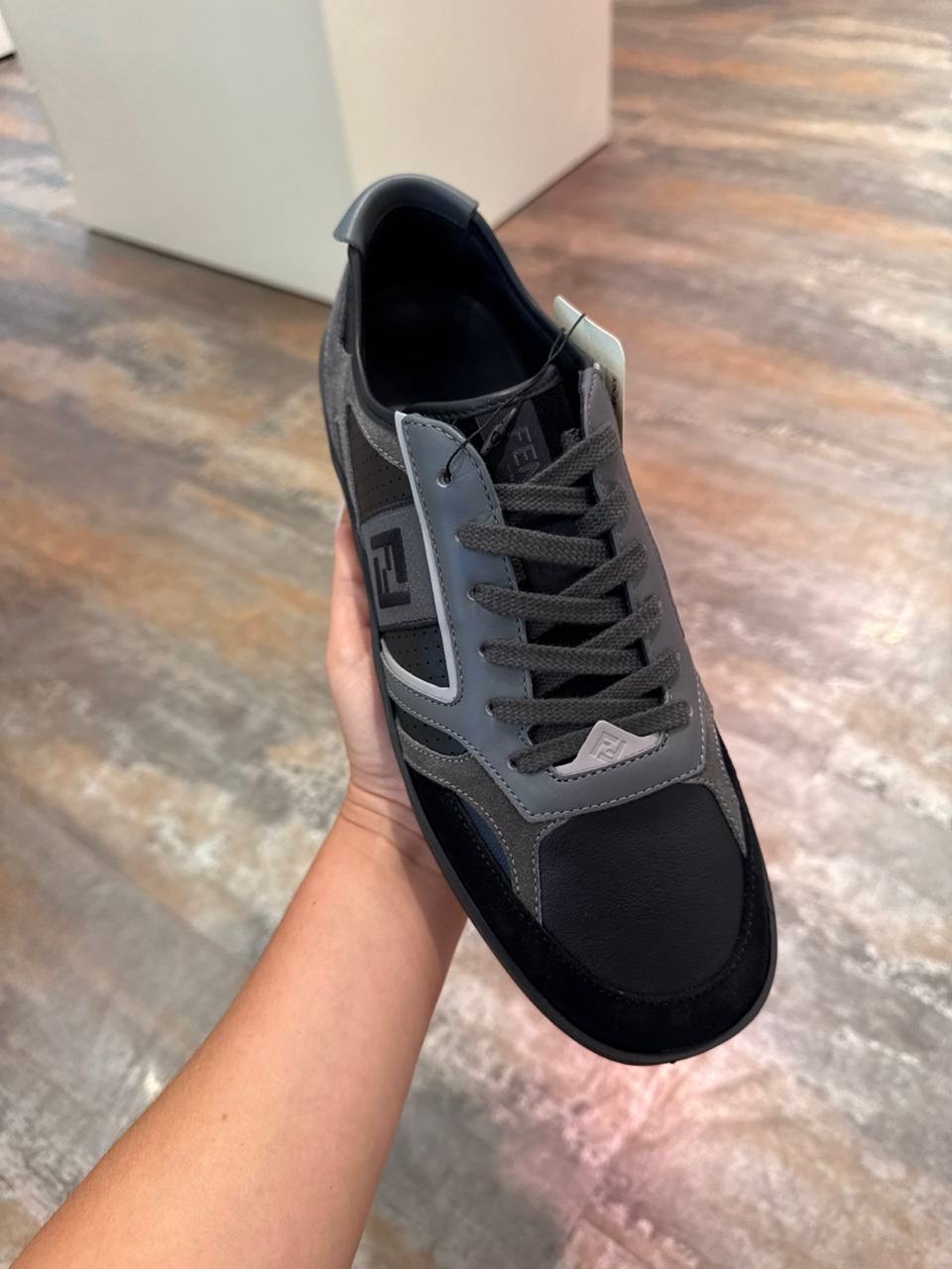 FENDI Sneakers side view - Men's luxury Shoes