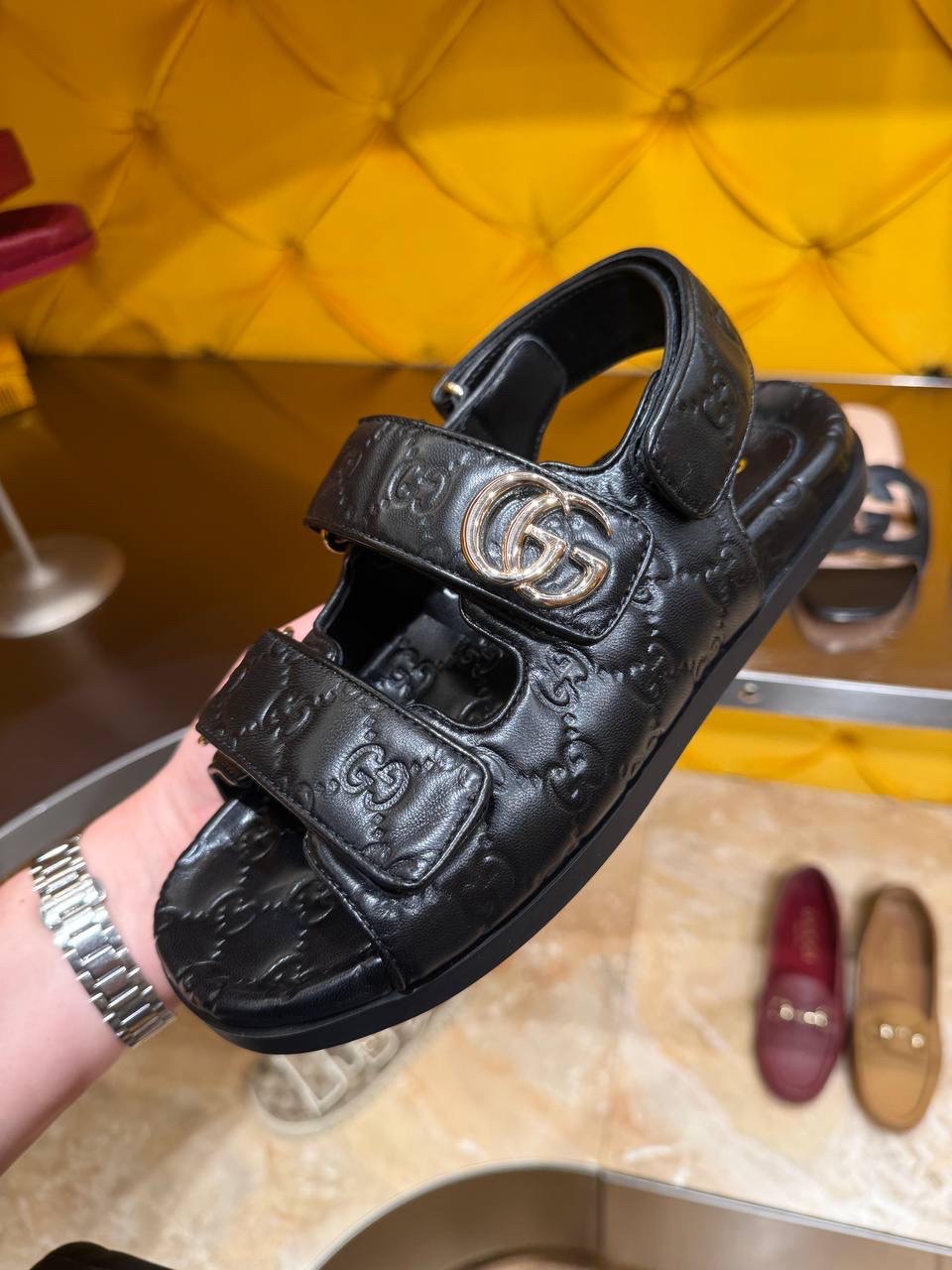 GUCCI Sandals front view - Women's luxury Shoes
