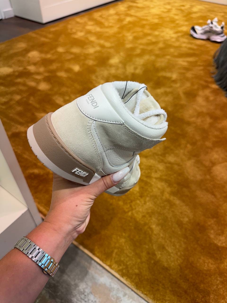 FENDI Sneakers side view - Women's luxury Shoes