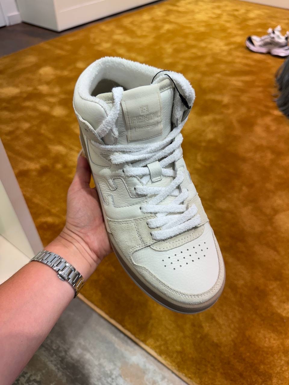 FENDI Sneakers side view - Women's luxury Shoes