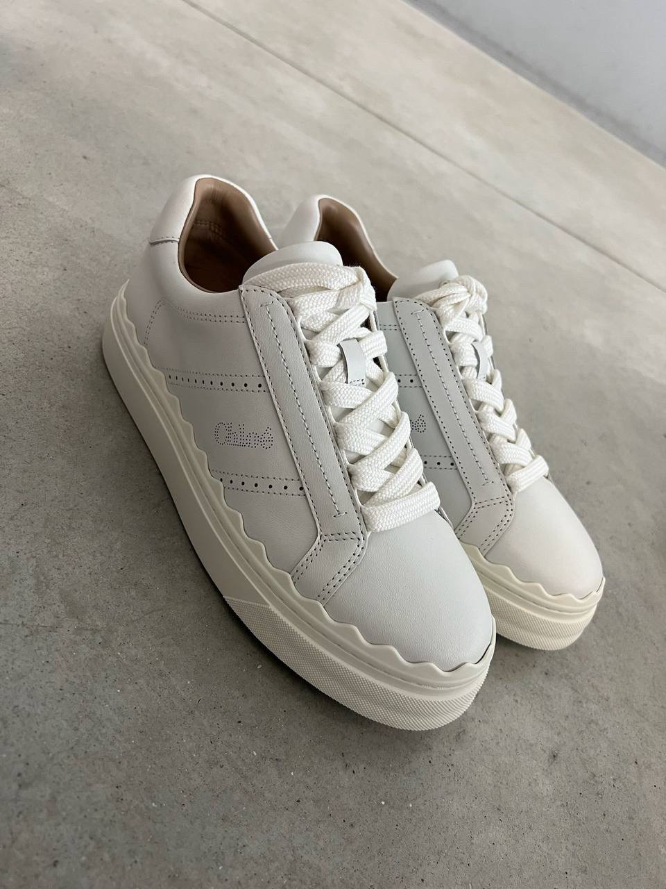 CHLOE Sneakers side view - Women's luxury Shoes