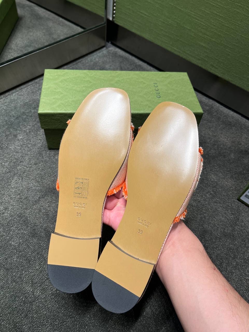GUCCI Slides side view - Women's luxury Shoes
